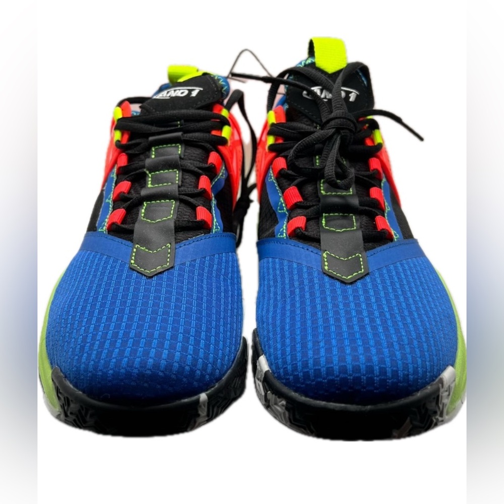 NWOT AND1 Blue and Orange Sneakers Vibrant Design Athletic size 7.5 - Picture 4 of 13